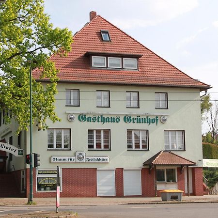 Gasthaus & Hotel Gruenhof Frankfurt an der Oder Exterior foto