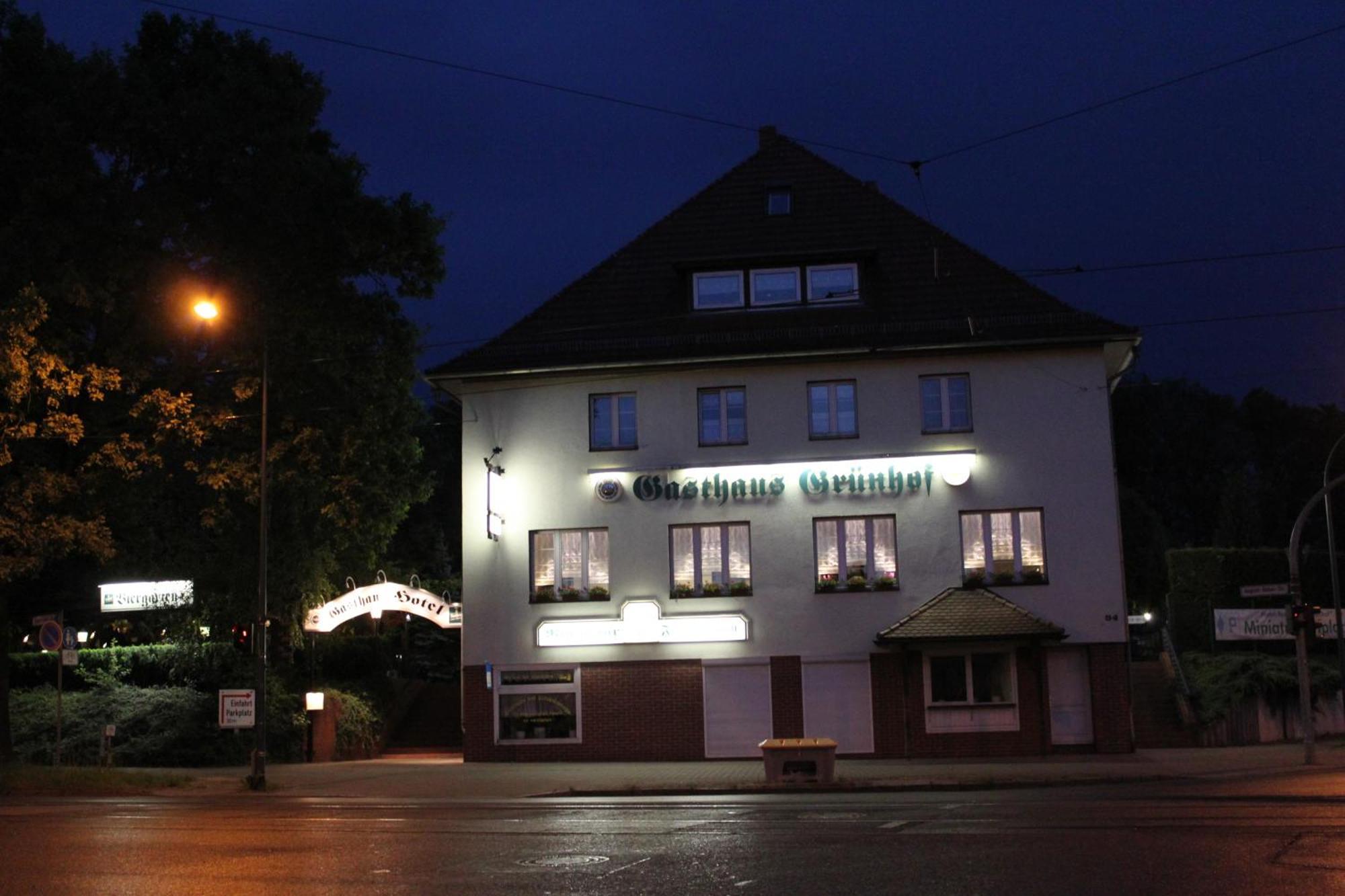 Gasthaus & Hotel Gruenhof Frankfurt an der Oder Exterior foto